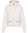 NS409 Native Spirit Ladies Full Zip Hooded Sweatshirt Ivory colour image